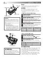 Предварительный просмотр 4 страницы JVC GR-SX20 Instructions Manual