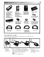 Предварительный просмотр 5 страницы JVC GR-SX210A Instructions Manual