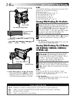 Предварительный просмотр 16 страницы JVC GR-SX210A Instructions Manual