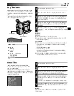 Предварительный просмотр 27 страницы JVC GR-SX210A Instructions Manual