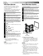 Предварительный просмотр 32 страницы JVC GR-SX210A Instructions Manual