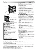 Предварительный просмотр 34 страницы JVC GR-SX210A Instructions Manual