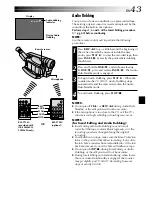 Предварительный просмотр 43 страницы JVC GR-SX210A Instructions Manual