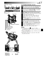 Предварительный просмотр 47 страницы JVC GR-SX210A Instructions Manual