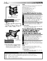 Предварительный просмотр 16 страницы JVC GR-SX51A Instructions Manual