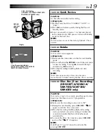 Предварительный просмотр 19 страницы JVC GR-SX51A Instructions Manual