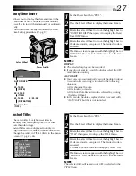 Предварительный просмотр 27 страницы JVC GR-SX51A Instructions Manual