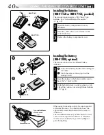 Предварительный просмотр 40 страницы JVC GR-SX51A Instructions Manual