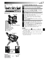 Предварительный просмотр 47 страницы JVC GR-SX51A Instructions Manual