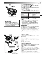 Предварительный просмотр 9 страницы JVC GR-SX850 Instructions Manual