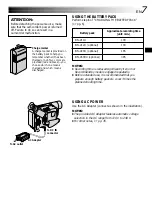 Предварительный просмотр 7 страницы JVC GR-SX860 Instructions Manual