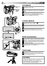 Предварительный просмотр 8 страницы JVC GR-SX860 Instructions Manual