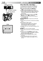 Предварительный просмотр 18 страницы JVC GR-SX860 Instructions Manual