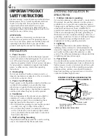 Предварительный просмотр 4 страницы JVC GR-SX867UM Instructions Manual