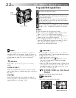 Предварительный просмотр 22 страницы JVC GR-SX867UM Instructions Manual