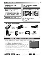 Предварительный просмотр 7 страницы JVC GR-SX950 Instructions Manual