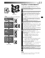 Предварительный просмотр 23 страницы JVC GR-SX950 Instructions Manual