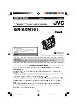 Preview for 1 page of JVC GR-SXM161 Instructions Manual