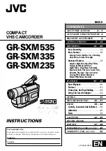 JVC GR-SXM235 Instructions Manual preview