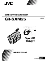 Preview for 1 page of JVC GR-SXM25 Instructions Manual