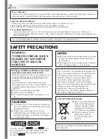 Preview for 2 page of JVC GR-SXM25 Instructions Manual