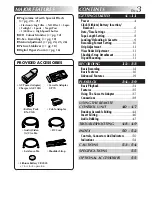 Preview for 3 page of JVC GR-SXM25 Instructions Manual