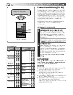 Preview for 42 page of JVC GR-SXM25 Instructions Manual