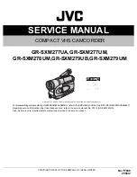 JVC GR-SXM260US Service Manual предпросмотр