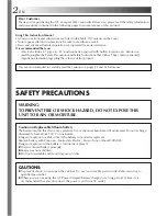 Preview for 2 page of JVC GR-SXM337UM Instructions Manual