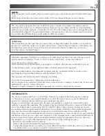 Preview for 3 page of JVC GR-SXM337UM Instructions Manual