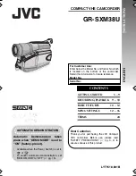 JVC GR-SXM38U Instructions Manual preview