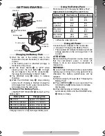 Preview for 7 page of JVC GR-SXM38U Instructions Manual