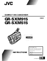 JVC GR-SXM515 Instructions Manual предпросмотр