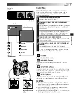 Предварительный просмотр 27 страницы JVC GR-SXM515 Instructions Manual