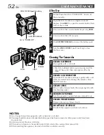 Предварительный просмотр 52 страницы JVC GR-SXM515 Instructions Manual