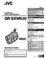 Preview for 1 page of JVC GR-SXM520 Instructions Manual