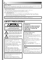 Preview for 2 page of JVC GR-SXM520 Instructions Manual