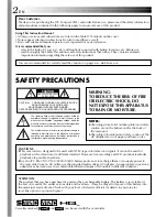 Предварительный просмотр 2 страницы JVC GR-SXM530 Instructions Manual