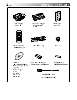 Предварительный просмотр 4 страницы JVC GR-SXM530 Instructions Manual