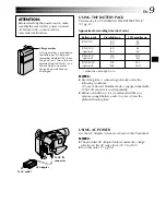 Предварительный просмотр 9 страницы JVC GR-SXM530 Instructions Manual