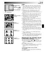 Предварительный просмотр 29 страницы JVC GR-SXM530 Instructions Manual