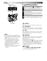 Предварительный просмотр 38 страницы JVC GR-SXM530 Instructions Manual