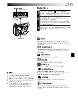 Предварительный просмотр 39 страницы JVC GR-SXM530 Instructions Manual