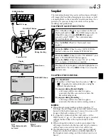 Предварительный просмотр 43 страницы JVC GR-SXM530 Instructions Manual