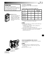 Предварительный просмотр 71 страницы JVC GR-SXM530 Instructions Manual