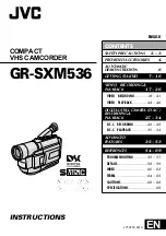 JVC GR-SXM536 Instructions Manual предпросмотр