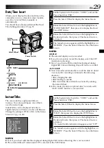 Preview for 29 page of JVC GR-SXM76 Instructions Manual