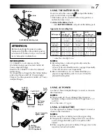 Preview for 7 page of JVC GR-SXM760A Instructions Manual