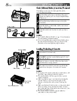 Preview for 8 page of JVC GR-SXM760A Instructions Manual