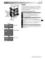 Preview for 19 page of JVC GR-SXM760A Instructions Manual